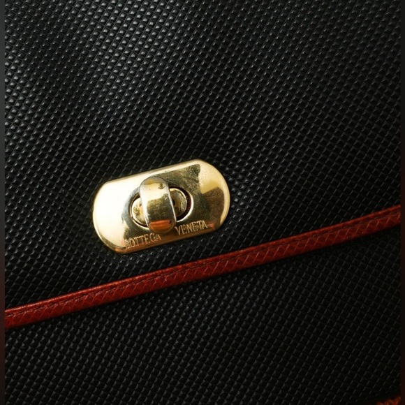Bottega Veneta Leather Shoulder Satchel Handbag Crossbody 2 Way - Picture 7 of 12
